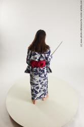 Himikay Woman Poses With Sword Saori